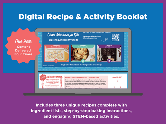 STEM Baking Activity 12 Recipe Booklet Bundle